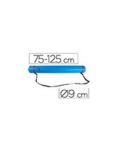 PORTAPLANOS PLASTICO DIAMETRO 9 CM EXTENSIBLE HASTA 125 CM AZUL 2