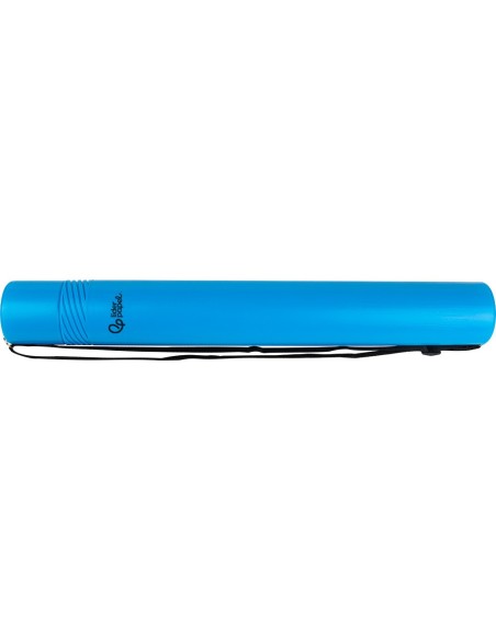 PORTAPLANOS PLASTICO DIAMETRO 6 CM EXTENSIBLE HASTA 80 AZUL