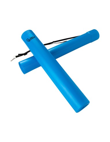 PORTAPLANOS PLASTICO DIAMETRO 6 CM EXTENSIBLE HASTA 80 AZUL