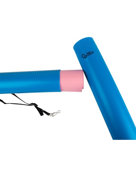PORTAPLANOS PLASTICO DIAMETRO 6 CM EXTENSIBLE HASTA 80 AZUL