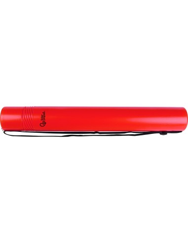PORTAPLANOS PLASTICO DIAMETRO 6 CM EXTENSIBLE HASTA 80 ROJO
