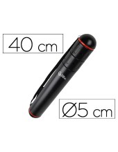 PORTAPLANOS PLASTICO DIAMETRO 5 X 40 CM NO EXTENSIBLE NEGRO