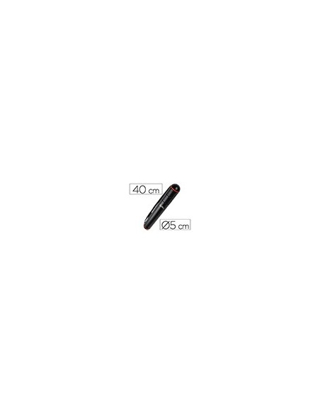 PORTAPLANOS PLASTICO DIAMETRO 5 X 40 CM NO EXTENSIBLE NEGRO
