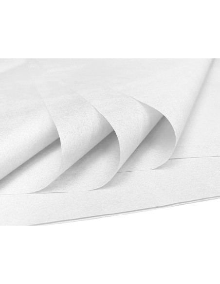 PAPEL SEDA BLANCO 52X76 CM 18 GR PAQUETE 25 H.