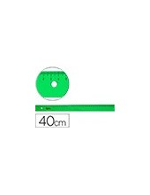 REGLA 40 CM ACRILICO VERDE 2