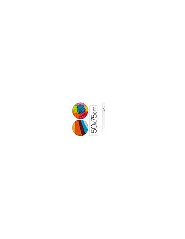PAPEL SEDA LIDERPAPEL BLANCO 17G/M2 ROLLO 24 HOJAS 50X75CM