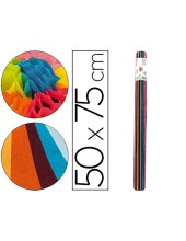PAPEL SEDA LIDERPAPEL 12 COL.SURT.17G/M2 ROLLO 24 HOJAS 50X75CM