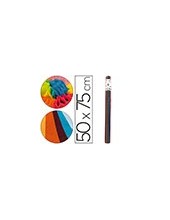 PAPEL SEDA LIDERPAPEL 12 COL.SURT.17G/M2 ROLLO 24 HOJAS 50X75CM 2