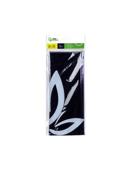 PAPEL CELOFAN LIDERPAPEL 50X70 CM 22G/M2 BOLSA DE 5 HOJAS VIOLETA