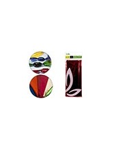 PAPEL CELOFAN LIDERPAPEL 50X70 CM 22G/M2 BOLSA DE 5 HOJAS ROJO 2