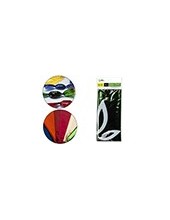 PAPEL CELOFAN LIDERPAPEL 50X70 CM 22G/M2 BOLSA DE 5 HOJAS VERDE 2