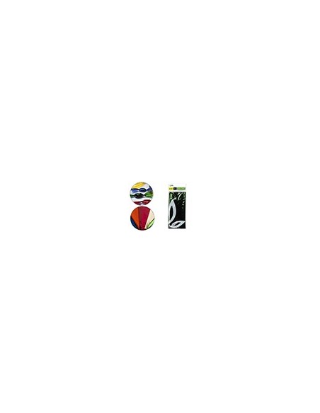 PAPEL CELOFAN LIDERPAPEL 50X70 CM 22G/M2 BOLSA DE 5 HOJAS VERDE