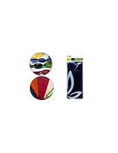PAPEL CELOFAN LIDERPAPEL 50X70 CM 22G/M2 BOLSA DE 5 HOJAS AZUL 2