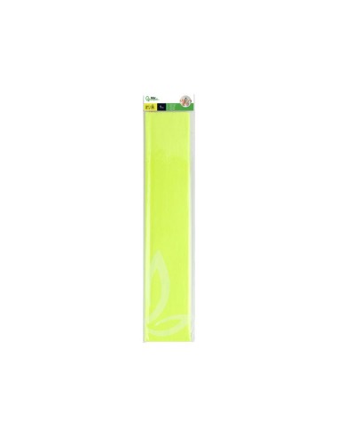 PAPEL CRESPON LIDERPAPEL 50 CM X 2,5 M 34G/M2 AM.FLUORESCENTE CP36