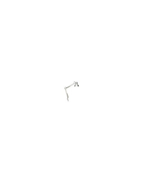LAMPARA ESCRITORIO MAUL STUDY PINZA PLATA 170X440X350MM