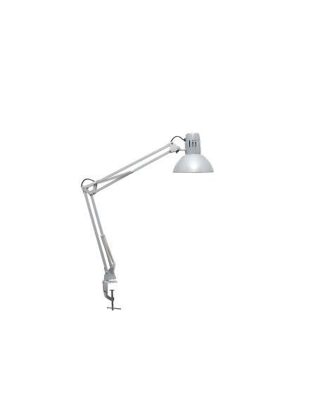 LAMPARA ESCRITORIO MAUL STUDY PINZA PLATA 170X440X350MM
