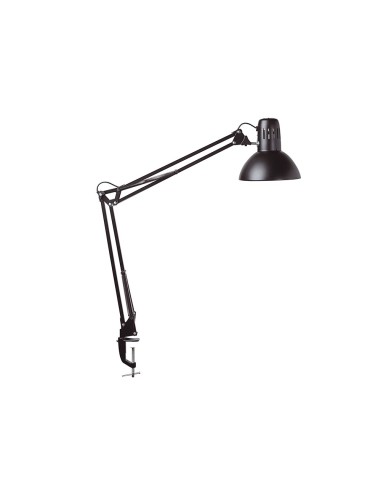 LAMPARA DE ESCRITORIO MAUL STUDY CON PINZA COLOR NEGRO 170X440X350 M
