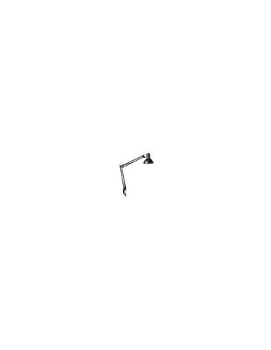 LAMPARA DE ESCRITORIO MAUL STUDY CON PINZA COLOR NEGRO 170X440X350 M