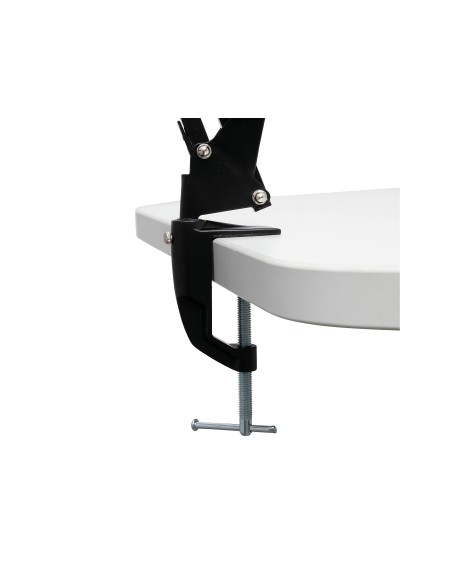 LAMPARA DE ESCRITORIO MAUL STUDY CON PINZA COLOR NEGRO 170X440X350 M