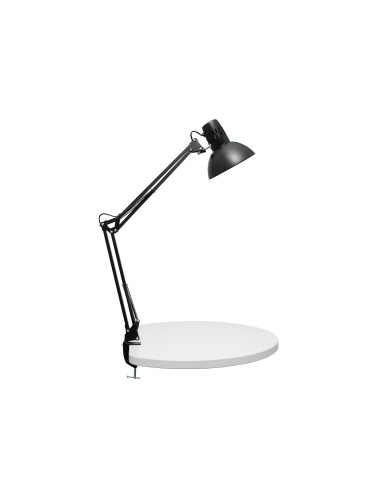 LAMPARA DE ESCRITORIO MAUL STUDY CON PINZA COLOR NEGRO 170X440X350 M