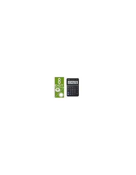 CALCULADORA CASIO MS-8F 8D.TAX +/- NG.