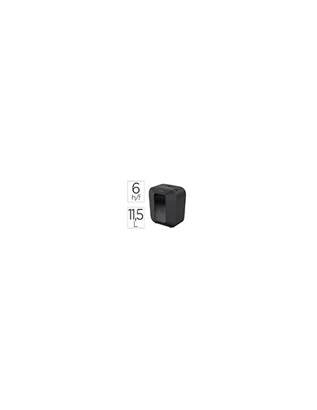 DESTRUCTORA FELLOWES LX25 6H SEGURIDAD P4 GRAPA/CLIP/TARJETAS 11,5 L