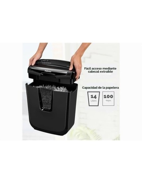 DESTRUCTORA FELLOWES LX25 6H SEGURIDAD P4 GRAPA/CLIP/TARJETAS 11,5 L