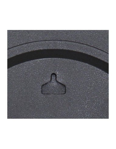 RELOJ MAUL STEP PARED REDONDO 30 CM DIAMETRO ELECTRICO PLATA