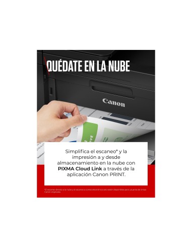 CANON PIXMA TR4750I TINTA 8 PPM NG./4 PPM A4 WIFI ESCANER