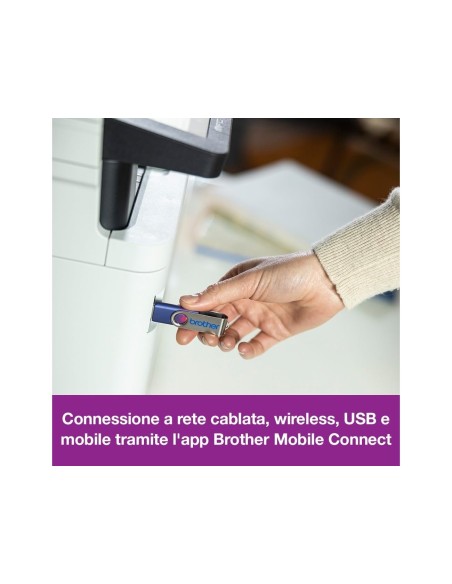 IMPRESORA BROTHER MFCL3760CDW LASER A4 26PPM WIFI ESCANER COP FAX