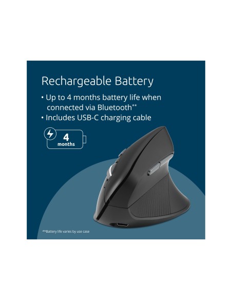 RATON MY630 EQ OPTICO 2400 DPI ERGONOMICO RECARGABLE NG.