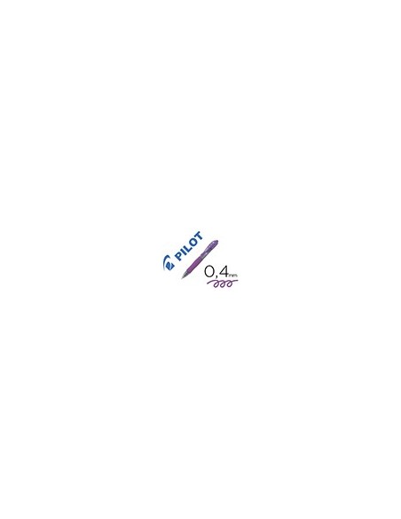 BOLIGRAFO PILOT G-2 PIXIE VIO.TINTA GEL RETRACTIL SUJECION CAUCHO