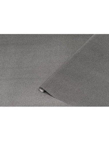 ROLLO ADH.D-C-FIX ANTRACITA METAL BRILLO ANCHO 45 CM LARGO 1,5MT.