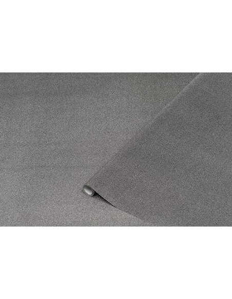 ROLLO ADH.D-C-FIX ANTRACITA METAL BRILLO ANCHO 45 CM LARGO 1,5MT.