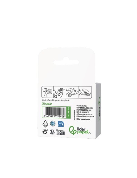 GRAPADORA  ECOUSE MINI 12H. 100% PLAST.RECICLA CAJA 1000 GRAPAS 26/6