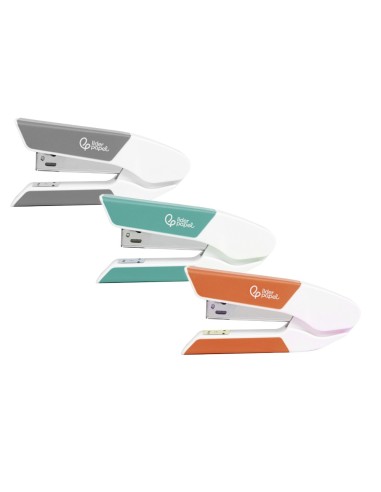 GRAPADORA PLASTICO COL.STDOS GRAPAS 24/6 22/6 CAP.20 H REGALO UNA CAJ