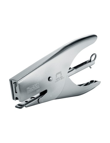 GRAPADORA RAPID TENAZA S51 MET.DE GRAPADO 15H. GRAPAS 21/4 CROMADA