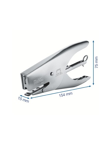 GRAPADORA RAPID TENAZA S51 MET.DE GRAPADO 15H. GRAPAS 21/4 CROMADA