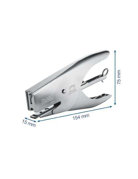 GRAPADORA RAPID TENAZA S51 MET.DE GRAPADO 15H. GRAPAS 21/4 CROMADA