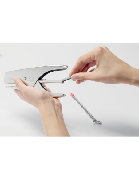 GRAPADORA RAPID TENAZA S51 MET.DE GRAPADO 15H. GRAPAS 21/4 CROMADA