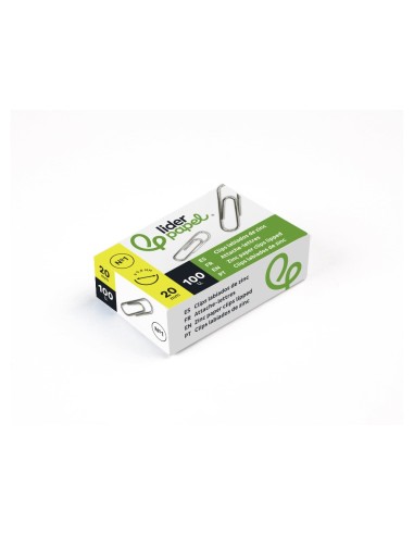 CLIPS LABIADOS Nº 1 20 MM CAJA 100 UDS.