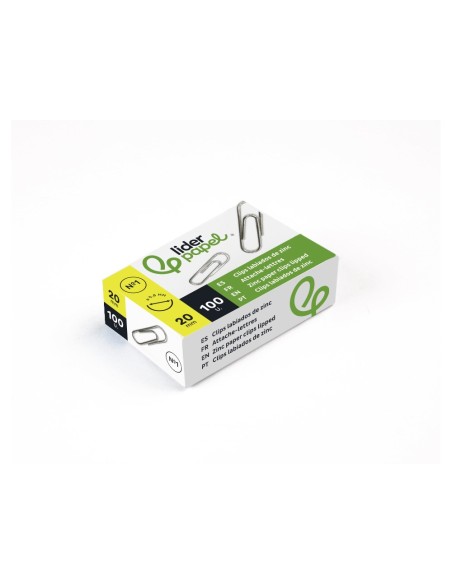 CLIPS LABIADOS Nº 1 20 MM CAJA 100 UDS.