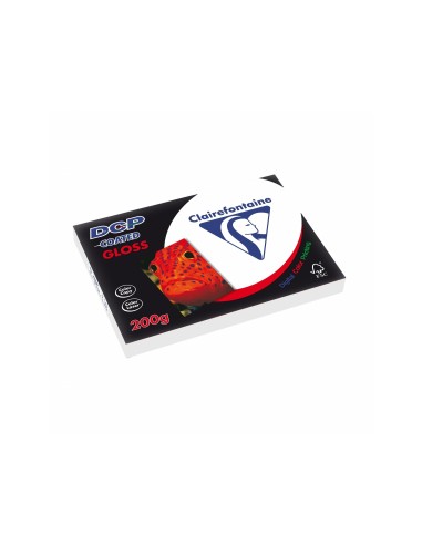 PAPEL FOTOCOPIADORA DCP COATED GLOSSY A3 200 GRAMOS PQ.DE 250H.