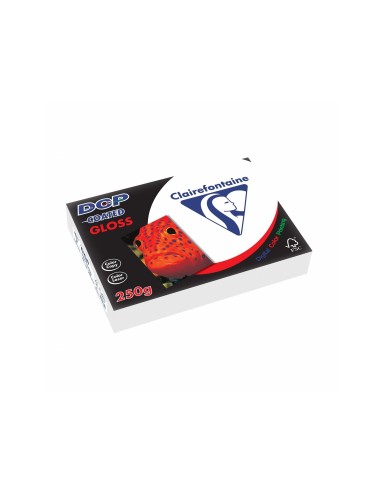 PAPEL FOTOCOPIADORA DCP COATED GLOSSY A4 250 GRAMOS PQ.250H.