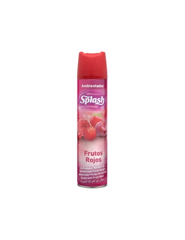 AMBIENTADOR SPRAY SPLASH AROMA FRUTOS RJ.S BOTE 300 ML