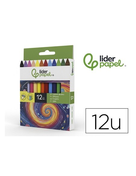 LAPICES CERA C.12 COLORES