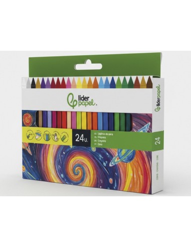 LAPICES CERA C.24 COLORES