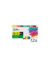 LAPICES CERA BLANDA LIDERPAPEL-CAJA 12 COL. 2