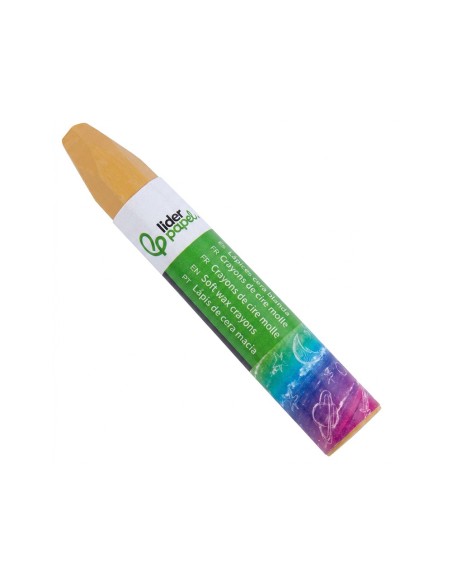 LAPICES CERA BLANDA LIDERPAPEL-CAJA 12 COL.