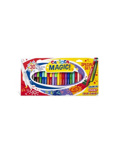 ROTULADOR CARIOCA MAGIC MARKERS SPECIAL SET CAJA 30 UD.SURT.